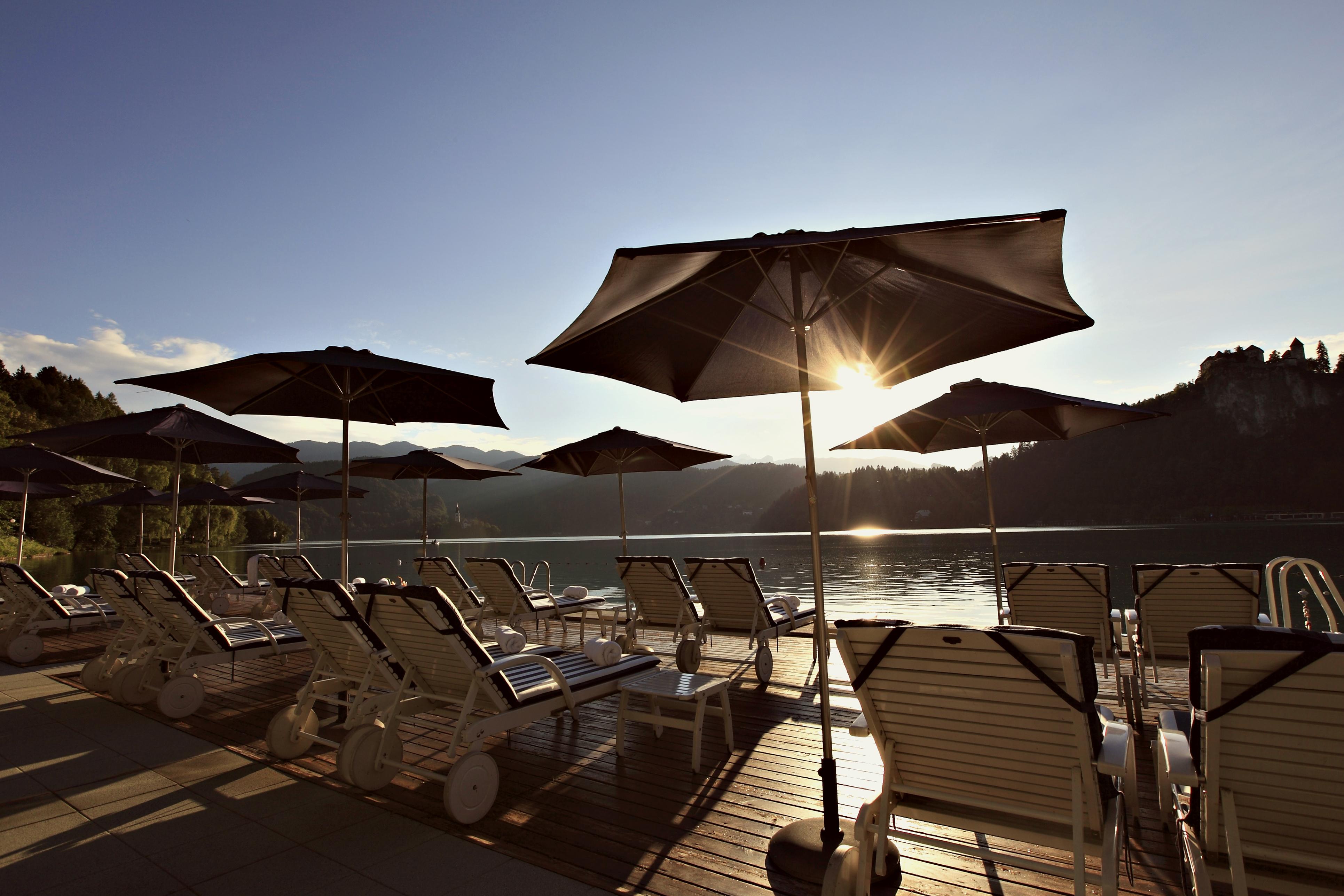 托普里斯大酒店 - 世界小型豪华酒店 布莱德 设施 照片 The pool at the Hotel